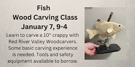 Fish Wood Carving Class