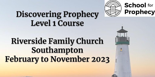 DISCOVERING PROPHECY – Southampton Prophecy Training Course [2023] primary image