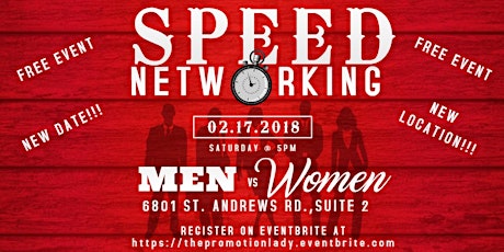 Speed Networking - "Men vs. Women" - A Promotion Lady Business Event primary image