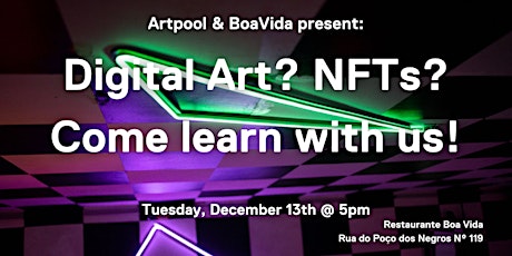 Imagem principal de Digital Art? NFTs? Come learn with us.