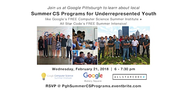 Summer Computer Science Programs for Underrepresented Youth