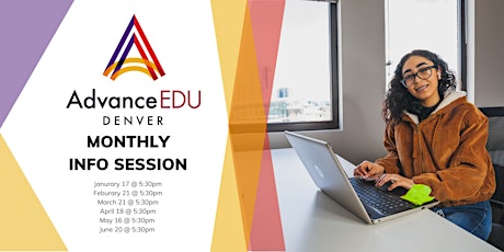 AdvanceEDU's Monthly Info Session