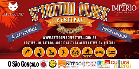 Imagem principal do evento 5º Tattoo Place Festival Niterói 