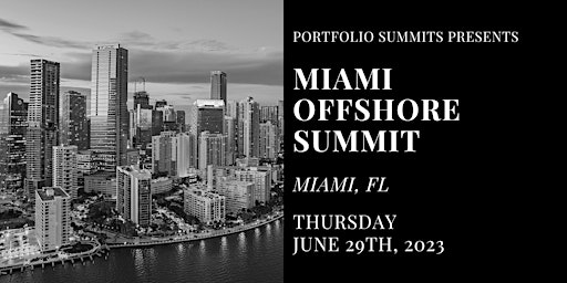 Imagen principal de Miami Offshore Summit