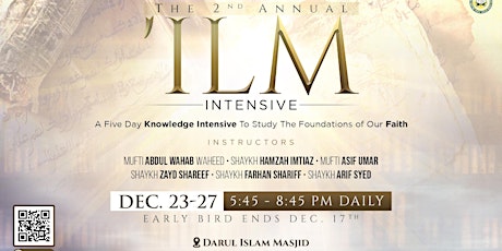 IFGSTL's 2nd Annual Ilm Intensive primary image