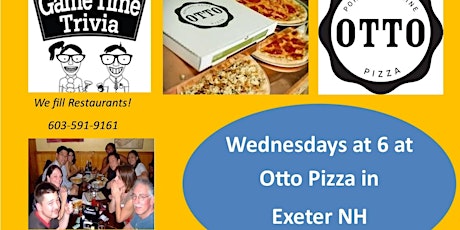 Game Time Trivia Wednesday Nights at Otto Pizza in Exeter NH