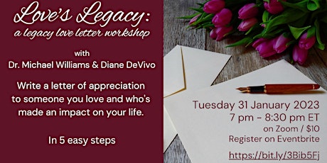 Love's Legacy: a legacy love letter workshop