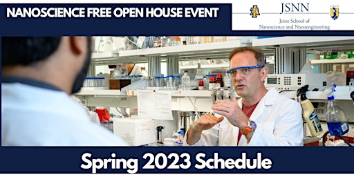 JSNN Nanoscience Hybrid Open House Spring 2023