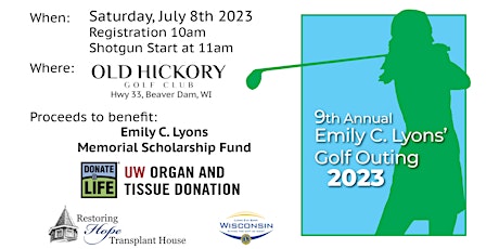 Emily C Lyons'  Memorial Golf Outing - 9th Annual