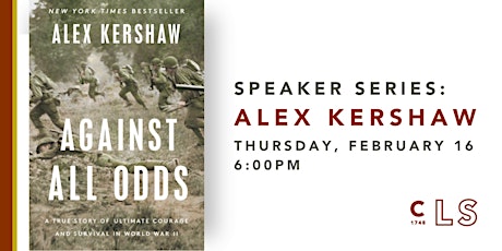 Speaker Series: Alex Kershaw