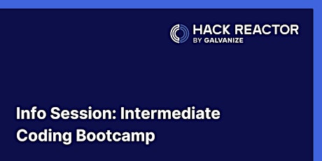 Imagem principal de Intermediate Full-Time Coding Bootcamp Info Session