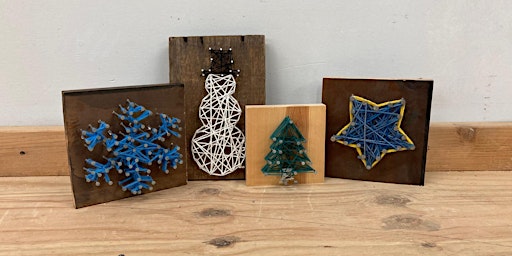 Family Drop In Winter String Art CHICAGO