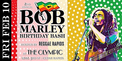 2nd Annual Bob Marley Birthday Bash