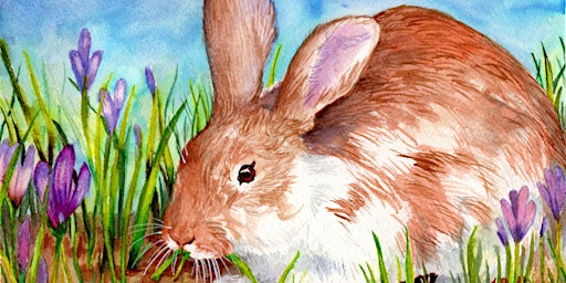 Paint a Rabbit With Watercolor Make-And-Take