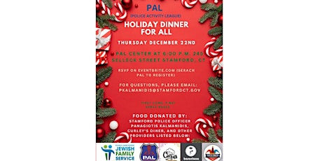 PAL Holiday Dinner & Food Giveaway