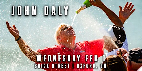John Daly @ Brick Street