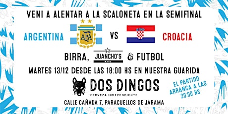 Argentina - Croacia @ Dos Dingos Cerveza Independiente & AxE