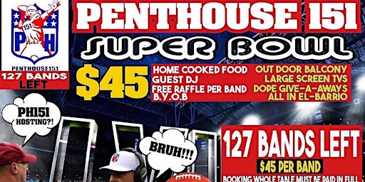 THE PENTHOUSE 151 SUPER BOWL VIEWING PARTY