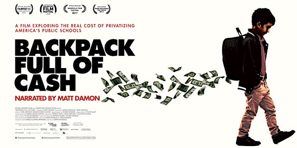 Backpack Full of Cash Narrated by Matt Damon FREE Public Screening