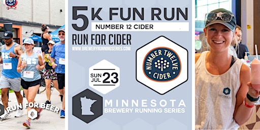 5k Cider Run x Number 12 Cider | 2023 MN Brewery Running Series primary image