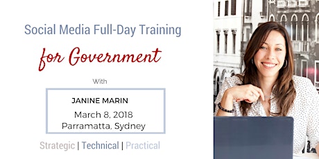 SOCIAL MEDIA FOR GOVERNMENT FULL DAY TRAINING primary image
