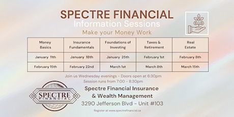 Winter Information Session - Money Basics - February 15, 2023