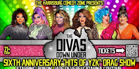 Divas Down Under Sixth Anniversary "Hits of Y2K" Drag Show!