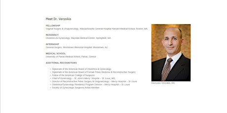 Meet Dr Veronikis primary image