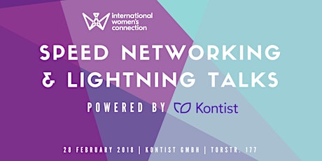 Hauptbild für International Women's Connection - Networking and Lightning Talks 