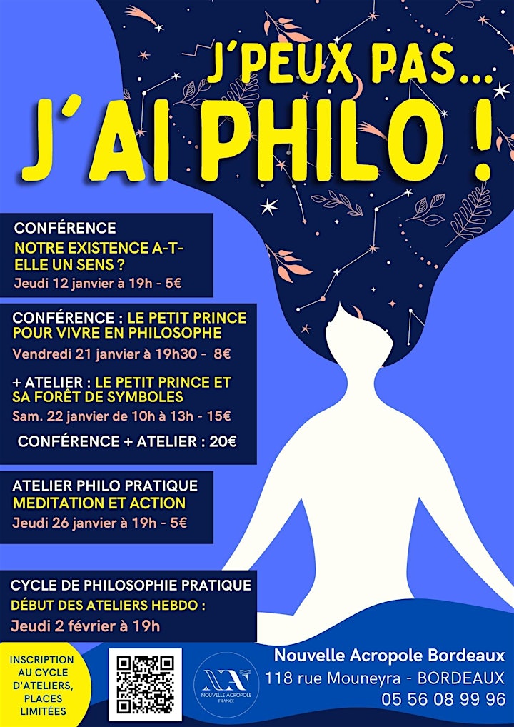 Image pour Le Petit Prince, pour vivre en philosophe - Conférence + Atelier 