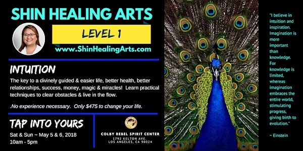 Shin Healing Arts - Level 1 - Intuition Booster