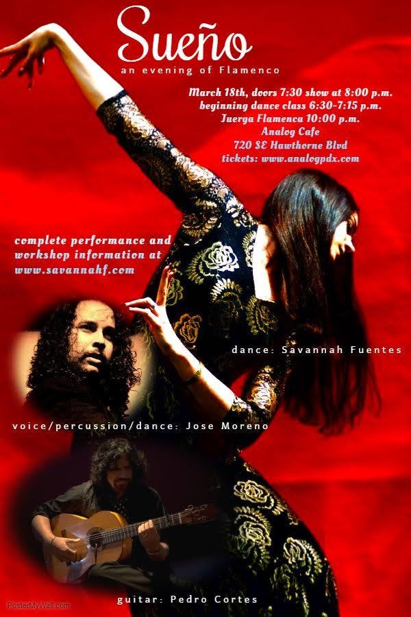 "Sueño" An Evening of Flamenco with Savannah Fuentes