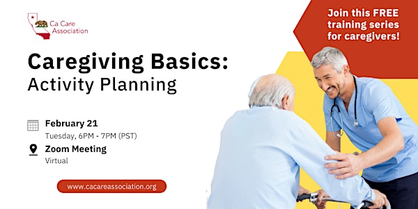 Caregiving Basics II: Activity Planning