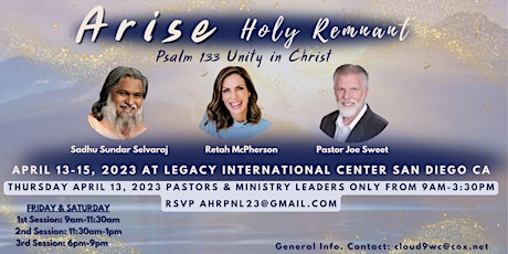 Arise Holy Remnant