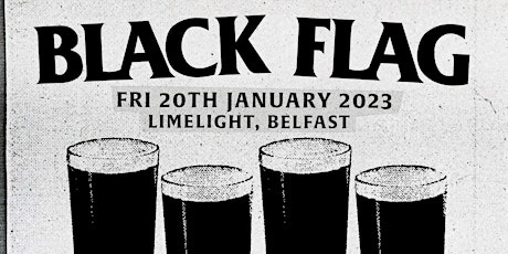 Black Flag and Total Chaos: Limelight, Belfast - 20th January 2023