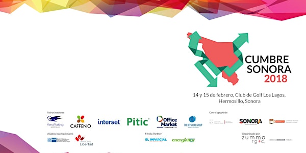 CUMBRE SONORA y MESA REDONDA DE ENERGÍA 2018