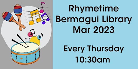 Primaire afbeelding van Rhymetime @ Bermagui Library, Mar 2023