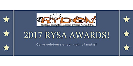 2017 Regional Youth Services Awards - RYSA Awards primary image