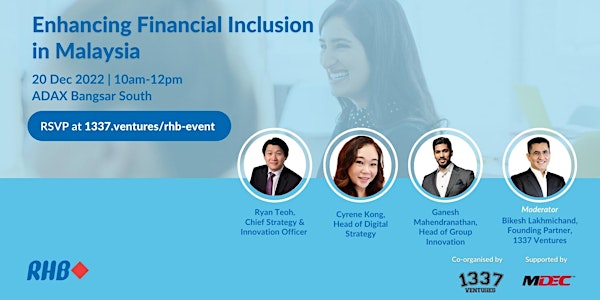 Enhancing Financial Inclusion in Malaysia: Featuring RHB