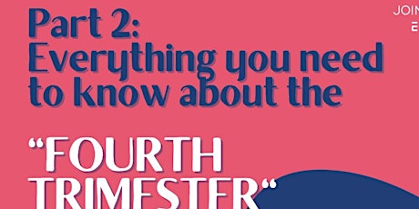 Everything You Need to Know About The Fourth Trimester - Part 2