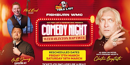 Comedy Night With Clinton Baptiste primary image