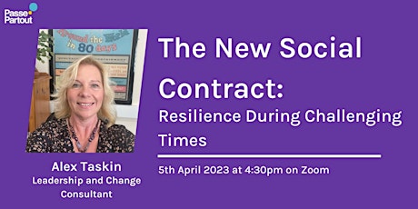 The New Social Contract - Resilience During Challenging Times