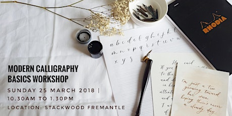 Modern Calligraphy Basics Workshop primary image