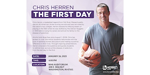 NBA star Chris Herren visits Washington High School
