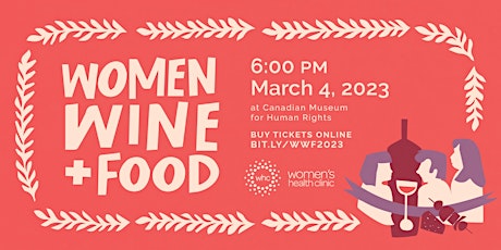 Women, Wine and Food for International Women's Day 2023
