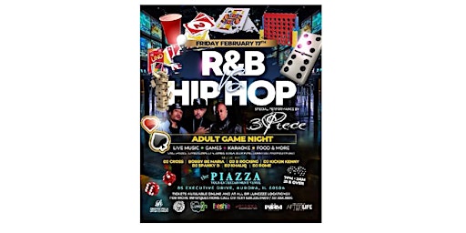 R&B vs Hip Hop Featuring Live 3 Piece in Concert