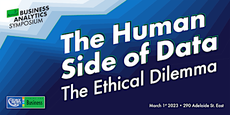 3rd Annual Business Analytics Symposium : The Human Side of Data