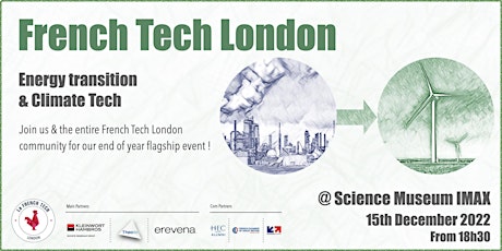 Primaire afbeelding van La FrenchTech London - Climate Tech End of Year Event
