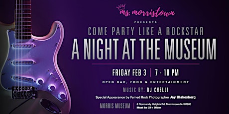 A Night at the Museum: Party Like A Rockstar!