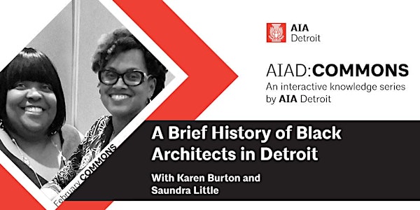 AIAD Monthly Program: A Brief History of Black Architects in Detroit with K...